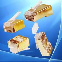 Connecteur Rj45 de prise de prix usine 8p8c Rj45 Cat5 connecteur de réseau de prise modulaire pour câble Cat5 Cat5e Cat6