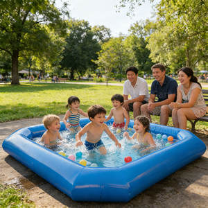 <span class=keywords><strong>Piscina</strong></span> Inflable Portátil para Niños Keyubo de 7*8*0.6m, Perfecta para Acampar y Diversión Familiar en Verano - Product Image 3