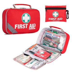 Baru Medi umum 258 tahan air pertolongan pertama tas Kit darurat bertahan hidup dengan perlengkapan medis untuk berkemah mobil perjalanan Logo - Product Image 1