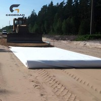 Tissu géotextile écologique en PP non tissé industriel pour le renforcement de la base routière et les systèmes de drainage