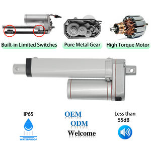 อุปกรณ์จ่ายไฟแบบเชิงเส้น12V/24V/48V DC ความเร็วสูง3000RPM น้ำหนักเบามีตัวเลือกที่กำหนดเองสำหรับสมาร์ท - Product Image 5
