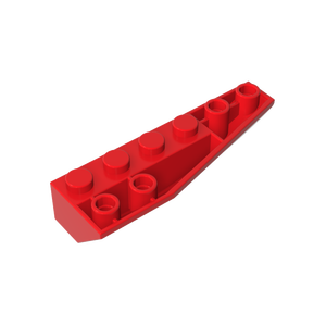 [Gobricks]GDS-767 Vente en gros de pièces de blocs de construction en plastique ABS, cale incurvée inversée 6x2 droite, échelle 1:8, 41764 - Product Image 1