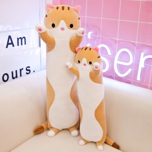 Long <b>Cat</b> <b>Plush</b> Pillow Lovely Kitten <b>Plush</b> Throw PillowCute Cartoon <b>Cat</b> Stuffed Animals Soft Long Body Throw Sleeping Pillow - Product Image 5