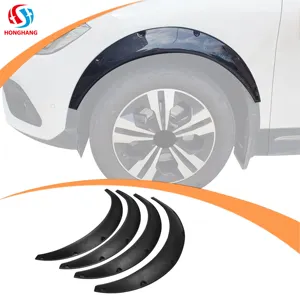Evrensel PP malzeme tekerlek kaş çamurluk genişletici kemer tekerlek kaş koruyucu çamurluklar tüm arabalar için