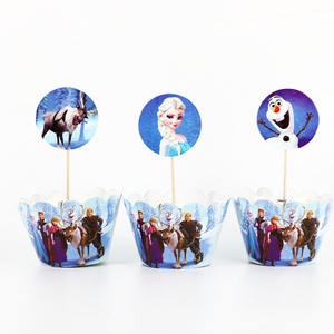 Ywbeyond ที่ห่อ<span class=keywords><strong>เค้ก</strong></span><span class=keywords><strong>เอ</strong></span><span class=keywords><strong>ล</strong></span><span class=keywords><strong>ซ่า</strong></span>แอนนา,อุปกรณ์ตกแต่งสำหรับงานเลี้ยงวันเกิด - Product Image 5