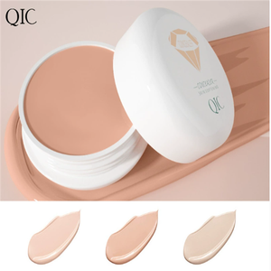 QIC Foundation Soft Skin Whitening Hidratante Impermeable Crema a prueba de sudor Dark Circle Acne Spot Cover Corrector Textura ligera - Product Image 5