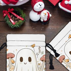 Sacs-cadeaux avec cordon d'image personnalisé pour les fêtes Fournitures parfaites pour toute occasion - Product Image 2