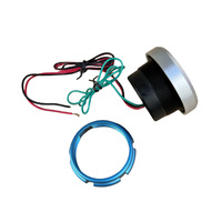Jauge de carburant numérique universelle 12/24V pour véhicules transfrontaliers, 52MM, haute précision, alarme électronique clignotante, origine Chine