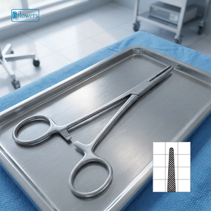 Porte-aiguilles chirurgical en acier inoxydable Crile Wood, forceps pour chirurgie générale, instrument manuel certifié CE - Product Image 3