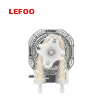 Pompe péristaltique micro pour laboratoire LEFOO OEM ODM DC12v DC24v, petit débit 490 ml/min, pour système hydroponique