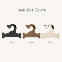 Porte-étiquettes en papier écologique en forme de chien 268x158mm, épaisseur 3,5mm, découpé, certifié sans plastique, 100% recyclable, personnalisé, vente en gros B2B