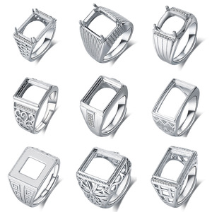 MYF Factory Custom Base <span class=keywords><strong>De</strong></span> Anillo En Blanco <span class=keywords><strong>De</strong></span> Plata <span class=keywords><strong>De</strong></span> <span class=keywords><strong>Ley</strong></span> 925 Ajustes sin Piedras Base <span class=keywords><strong>De</strong></span> Anillo En Blanco Plata <span class=keywords><strong>De</strong></span> <span class=keywords><strong>Ley</strong></span> 925 GDTC - Product Image 6