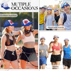 OEM Tùy Chỉnh Khuyến Mại Mũ Bóng Chày Miếng Bọt Biển Topi Trucker Mũ Biểu Tượng Tùy Chỉnh Chất Lượng Cao Màn Hình Lụa In Năm Bảng Điều Chỉnh Lưới Cong - Product Image 5