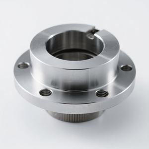 High Precision Parts Cnc Turning <b>Machining</b> Aluminum 6061 T6 Customized Linear Piston Hydraulic Flange - Product Image 6
