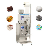 Petite machine d'emballage automatique avec imprimante de date et curseur pour l'emballage de cacahuètes, de sucre, d'épices, d'avoine, de café et de thé