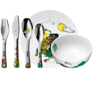 Set Regalo WMF Janosch con Incisione (6 pezzi) + Bavaglino con Nome - Product Image 2