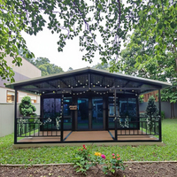 Maison de luxe moderne de style 2025 de 20 pieds/40 pieds, 1/2/3 chambres, une salle de bain, cuisine et salon, à vendre et à louer