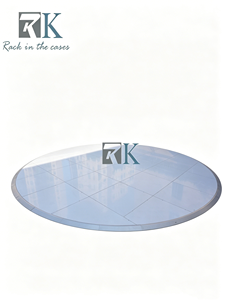 Pista de Baile Fácil de Instalar, Pista de Baile Personalizada con Panel Blanco para Bodas y Fiestas - Product Image 2