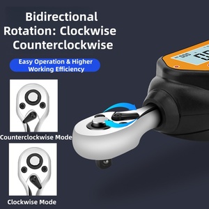 Kunci Torsi Digital Mini, Kunci Torsi Ratchet Presisi Tinggi dengan Kepala Rahang Terbuka yang Dapat Disesuaikan - Product Image 5