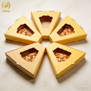 Boîte de <span class=keywords><strong>livraison</strong></span> de <span class=keywords><strong>pizza</strong></span> de qualité restaurant, emballage de <span class=keywords><strong>pizza</strong></span> écologique, non gras, impression personnalisée disponible - Product Image 1