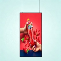Écran d'affichage numérique commercial couleur 1080p de 43 pouces avec télécommande CMS, montage au plafond/mural pour les magasins et l'immobilier