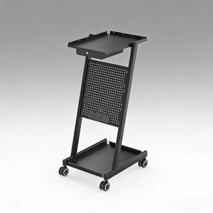 รถเข็นอุปกรณ์ร้านทำผม, ตัดผม, รีดผม, ย้อมผม, รถเข็นอเนกประสงค์แบบมีรู, รถเข็นอุปกรณ์พิเศษสำหรับร้านทำผม - Product Image 4