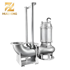 Pompe submersible en acier inoxydable pour eaux usées, avec coupeur haute dureté, pour l'agriculture et l'irrigation, pompe de dragage 10 pouces haute performance - Product Image 1