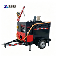 Machines polyvalentes à double fonction pour le scellement des routes avec double tête pour la rénovation routière par les constructeurs routiers