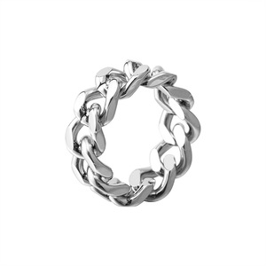 Anillo de Cadena de Acero de Titanio para Hombre, Diseño Geométrico, Estilo Punk, Joyería de Moda para Regalo - Product Image 5