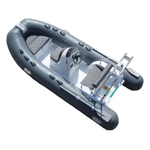CE肋骨390C小型刚性船体聚氯乙烯玻璃纤维海帕隆充气肋骨摩托艇出租
