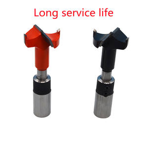 Set di punte per alesatura per cerniera per affilare potenza del foro passante in metallo duro punta da trapano per legno da 10Mm - Product Image 5