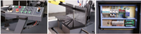 LOGINFLY Scie à ruban pour métaux semi-automatique Mini machine de découpe horizontale de bureau Machine de découpe d'angle rotative 45 degrés