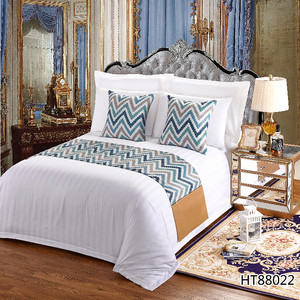 Support Samples Wholesale Custom Hotel <strong>Bed</strong> <strong>Runner</strong> and Cushion Set - Product Image 6