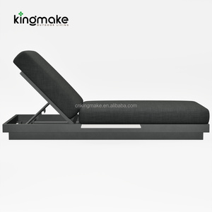 Chaise longue de jardin personnalisée pour hôtel, plage, piscine, terrasse, chaise longue moderne en aluminium pour l'extérieur - Product Image 2