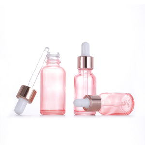 Buon prezzo 5ml 10ml 15ml 20ml 30ml 50ml 100ml <span class=keywords><strong>rosa</strong></span> vuoto profumo cosmetico siero olio essenziale contagocce bottiglie di vetro oro <span class=keywords><strong>rosa</strong></span> - Product Image 3