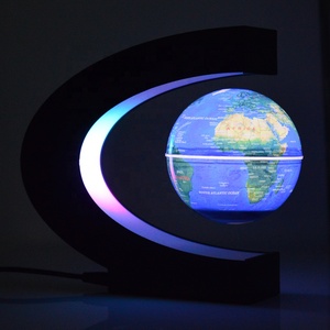 C a forma di desktop mappa del mondo globo terrestre levitante magnetico globo galleggiante per decorazioni promozione regali per bambini - Product Image 4