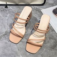 Sandales pour femmes de haute qualité au design tendance, élégantes et décontractées, chaussures d'été pour l'extérieur, logo personnalisé disponible