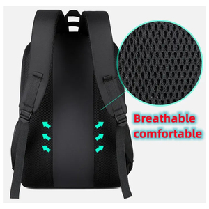 Youk Biểu Tượng Tùy Chỉnh Công Suất Lớn Không Thấm Nước Trường Du Lịch Ba Lô Thể Thao Phong Cách Kinh Doanh Máy Tính Xách Tay Túi Cho Trẻ Em Dây Kéo Đóng Cửa - Product Image 5