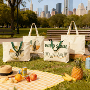 Bolsa de lona con logotipo personalizado a precio bajo, venta al por mayor, pedido a granel, regalo promocional, lona impresa, descuento de gran cantidad - Product Image 1