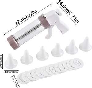 Nuevo Producto Popular: Prensa de Galletas con Agarre Cómodo, Mini Prensa Manual para Galletas Spritz, Cortador de Galletas para Cocina - Product Image 2