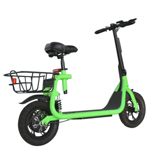 ¡Novedad de 2019! scooter eléctrico rápido portátil plegable de 350W con asiento para adultos - Product Image 2