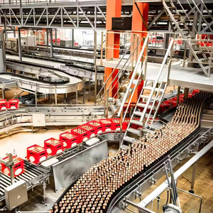 Tự động hoàn chỉnh có ga mềm uống nước giải khát máy làm động cơ động cơ PLC kỹ thuật số Soda pet chai nhựa có ga - Product Image 1