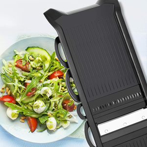 Có thể điều chỉnh <span class=keywords><strong>mandoline</strong></span> thực phẩm <span class=keywords><strong>Slicer</strong></span> rau <span class=keywords><strong>Slicer</strong></span> trái cây cắt thép không gỉ nhà bếp slicers - Product Image 5