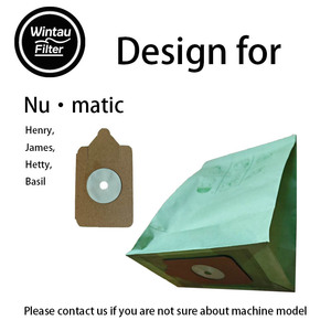 Accesorios para Aspiradoras, Bolsas de Papel Desechables de Alta Eficiencia y Ecológicas, Compatibles con Aspiradoras Numatic <span class=keywords><strong>Henry</strong></span> <span class=keywords><strong>James</strong></span> para el Hogar, Auto y RV - Product Image 3