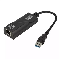 Venta caliente USB 1000Mbps Adaptador Ethernet Tarjeta de red USB 3,0 a RJ45 Lan Gigabit Internet para computadora portátil de escritorio
