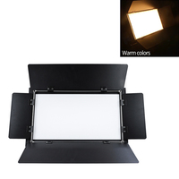 Lampu Panel Fresnel LED Bi-Color DMX512 200W dengan IP33 CRI95 untuk Pencahayaan Studio, Rapat & Siaran