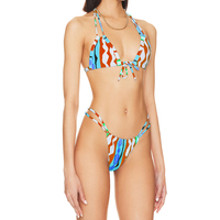 Bikini sur mesure, bikini une ou deux pièces, maillot de bain à impression numérique, maillots de bain sans couture pour femmes, logo personnalisé