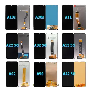 Layar sentuh asli untuk Samsung, Lcd ponsel Samsung A13 A22 A32 A40 A42 A52 A51 A71 A80 A90 5G A7 2018