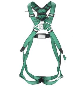 Ceinture de harnais de sécurité à boucle de poitrine de style course à cinq points pour le travail à haute altitude - Product Image 4