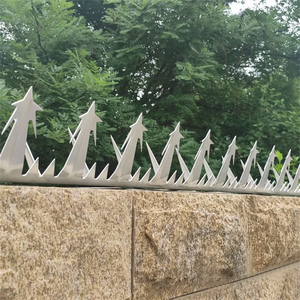 มีดโกนติดผนังป้องกันการปีนขึ้นไป1.25เมตรมีหนามแหลมติดผนังเพื่อความปลอดภัยลวดหนาม - Product Image 6